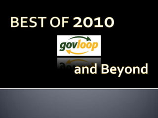 BEST OF 2010 and Beyond 
