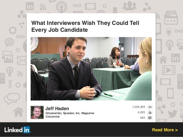what interviewers wish they could