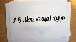 25.Use visual type
 
