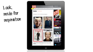 Look
inside for
inspiration
 