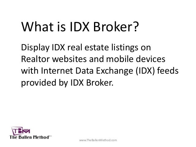What is IDX?