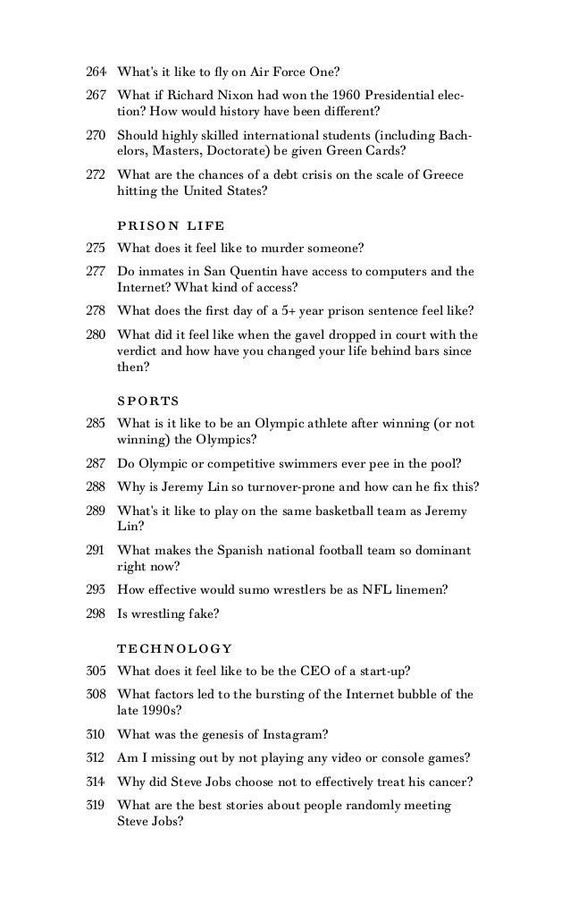 Best Of Quora 2010 2012