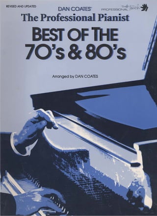 Best of the 70's and 80's  dan coates (piano)(book)