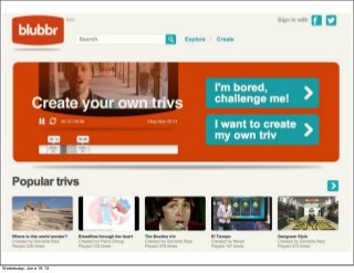 Wednesday, June 19, 13
 