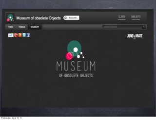 Wednesday, June 19, 13
 