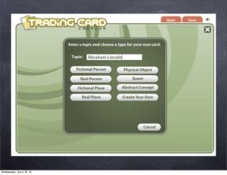 Wednesday, June 19, 13
 