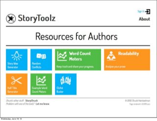 Wednesday, June 19, 13
 