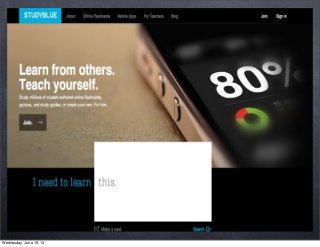 Wednesday, June 19, 13
 