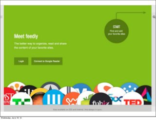 Wednesday, June 19, 13
 