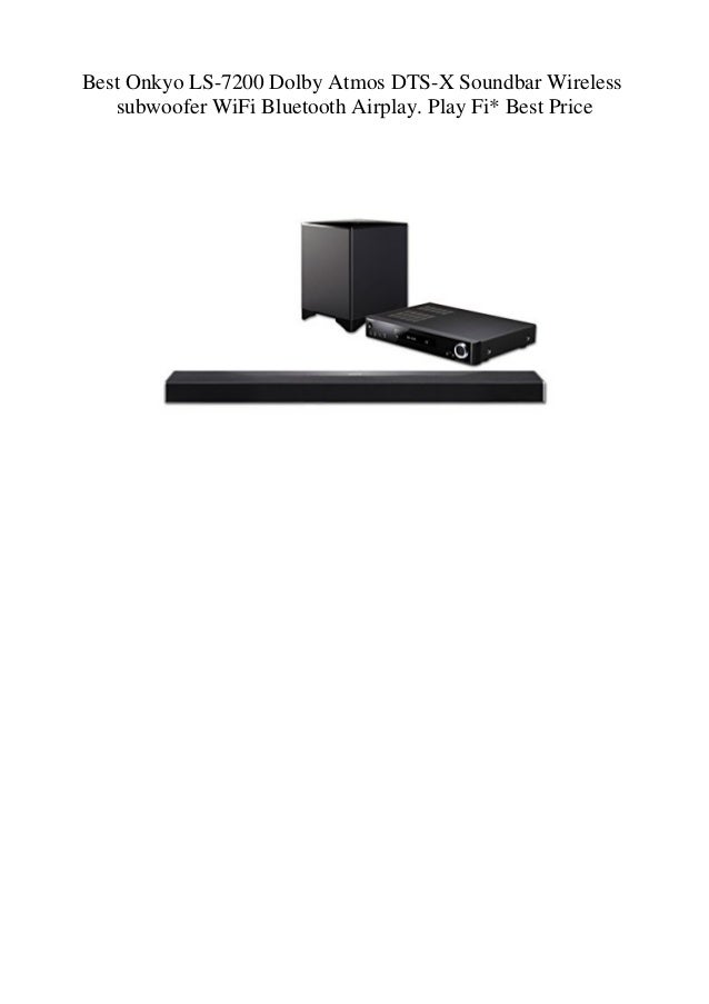 soundbar dolby atmos dts x