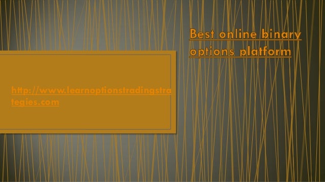 Best binary options online