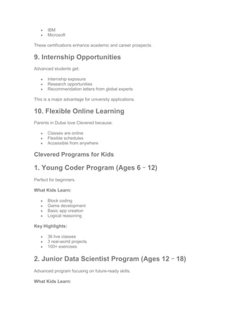 Best Online Coding Classes for Kids in Dubai: Future-Ready Skills with ...