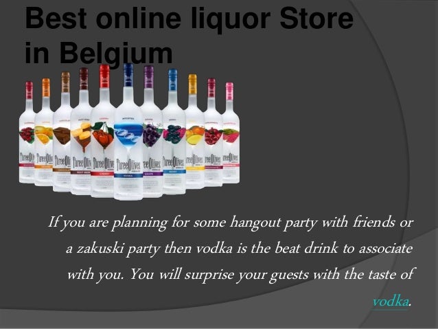 Best Online Liquor Store In Belgium