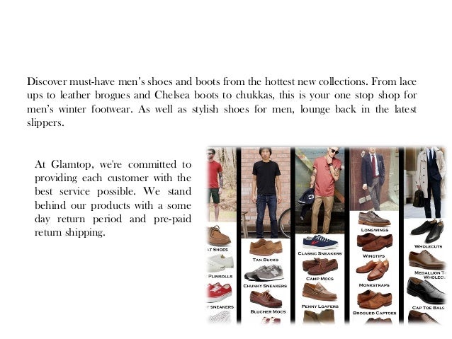 online men shoe store