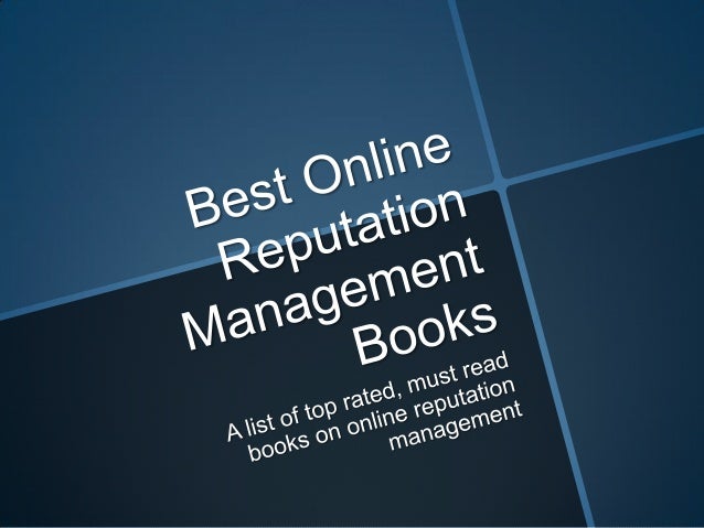 Best Online Reputation Management Books