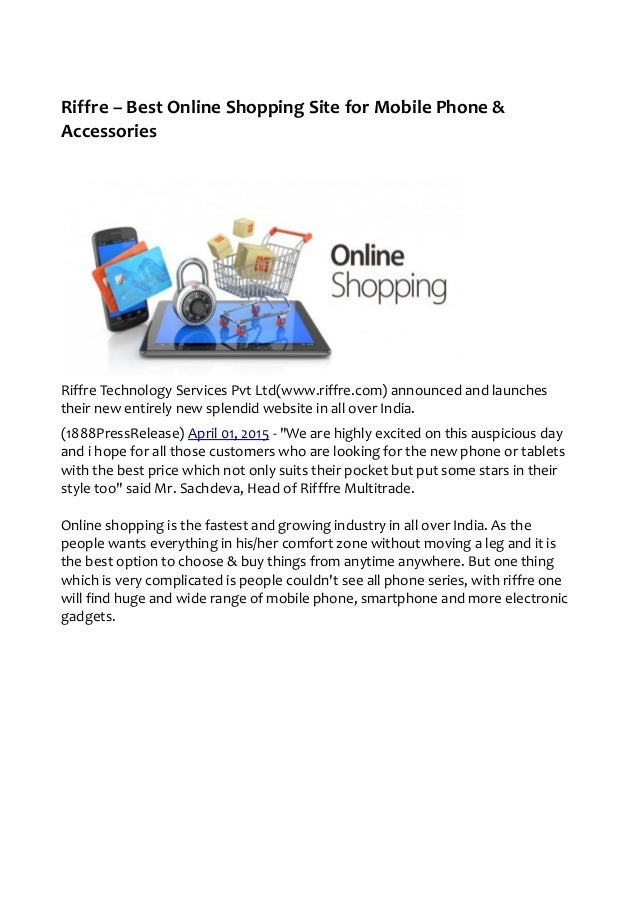 Online Shopping Sites for Mobile Phone & Accessories