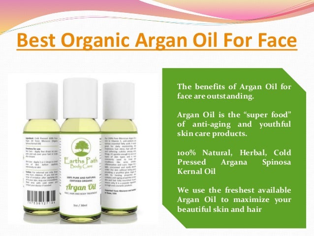 benefits of argan oil for face