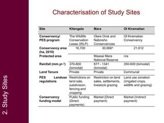 Pastoralism, payments for ecosystem services (PES) and ecosystem-based adaptation