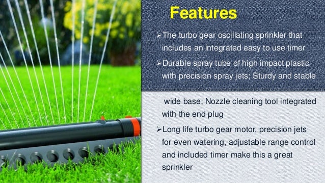 Best Oscillating Sprinkler For Your Lawn And Garden