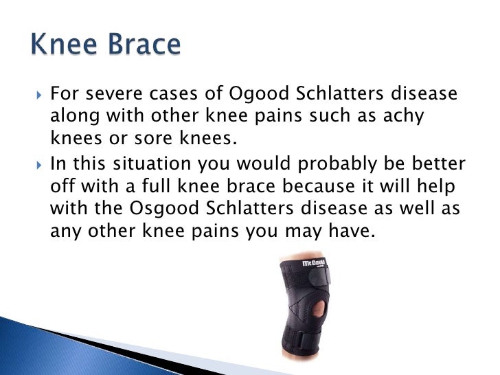 Best osgood schlatters disease bands