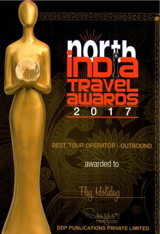Best outbound tour operator award