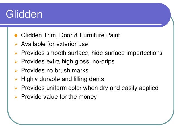 Best Paint Brand For Furniture
