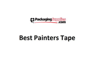 Best Painters tape