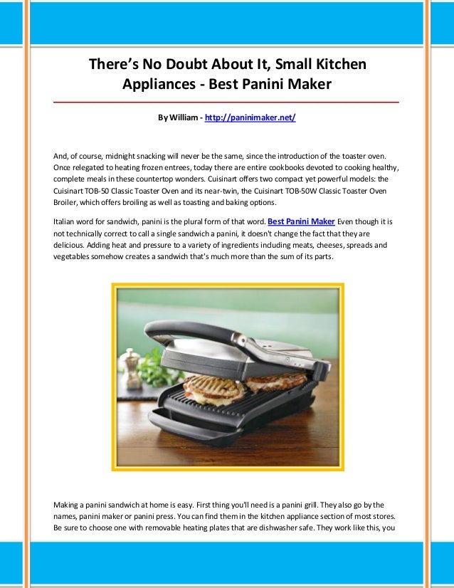 Best panini maker