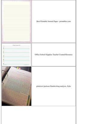 Best Printable Journal Paper - printablee.com
Office School Supplies Teacher Created Resource
pinterest ijackson Handwriting analysis, Scho
 