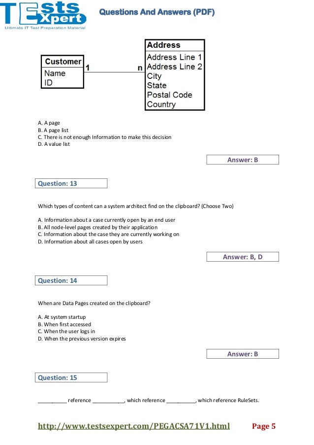 CSA Testantworten