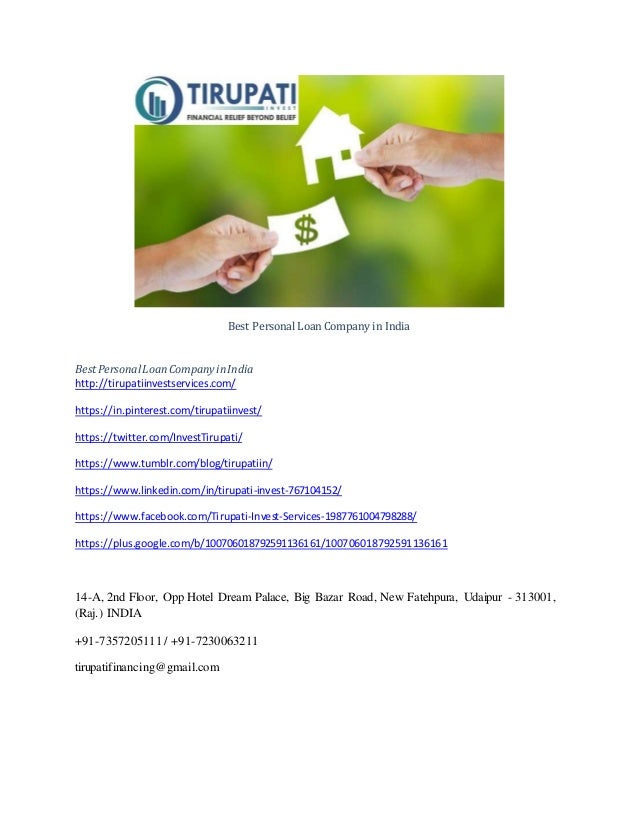 Best personal loan options in india