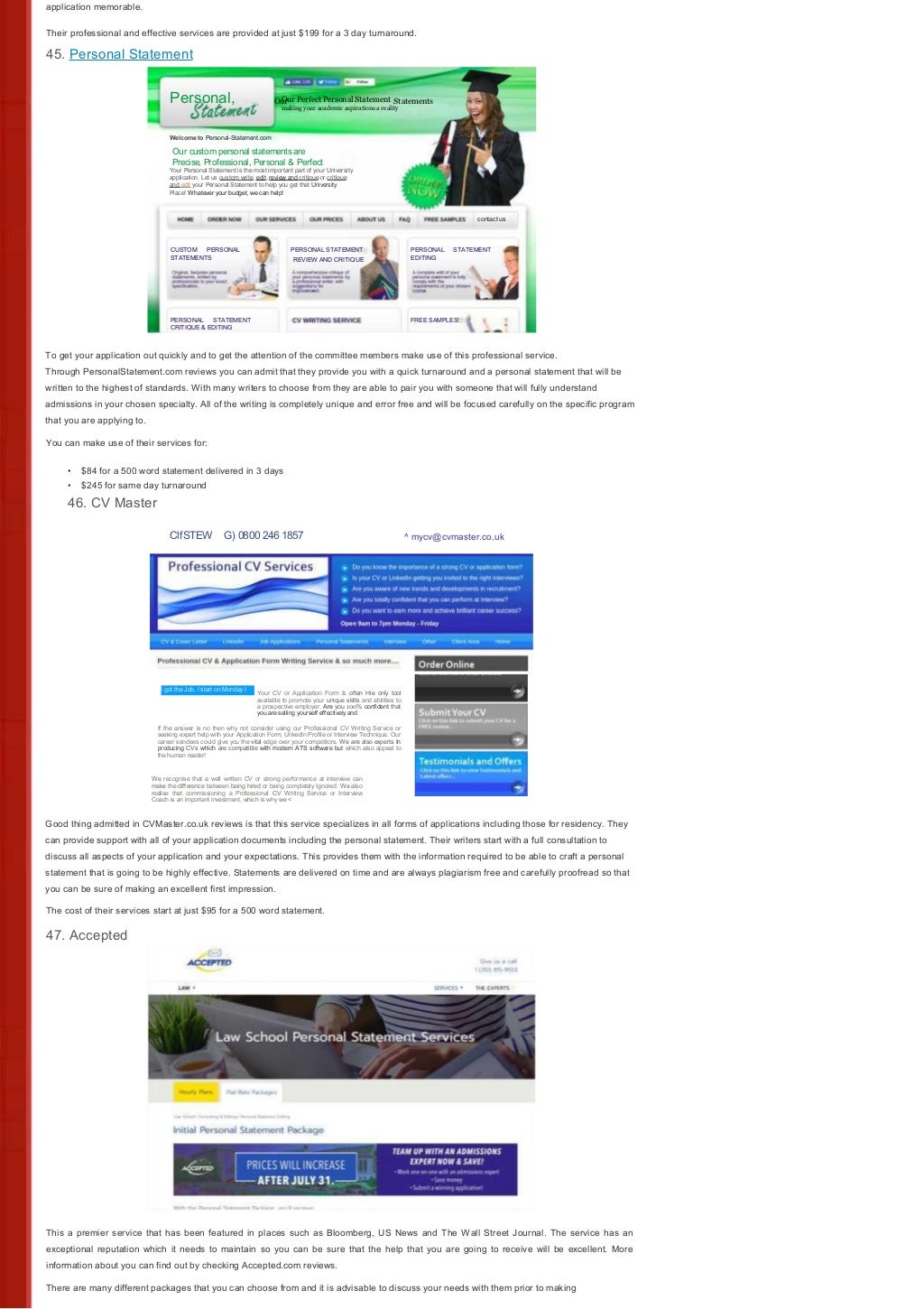 Personal statement 2019 image