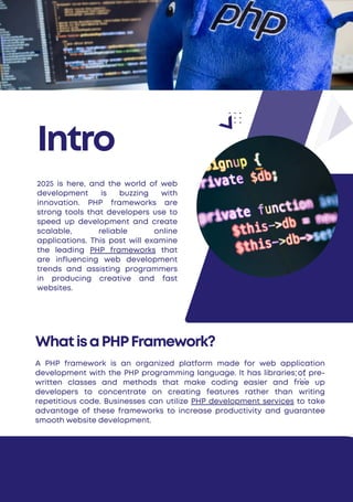 Best PHP Frameworks for Cutting-Edge Website Development in 2025.pdf
