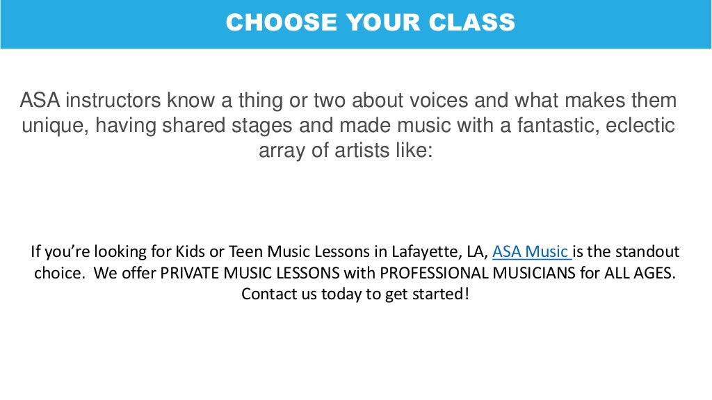 Best Piano Lessons Lafayette LA