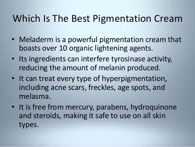 Best Pigmentation Cream: No More Pesky Dark Spots