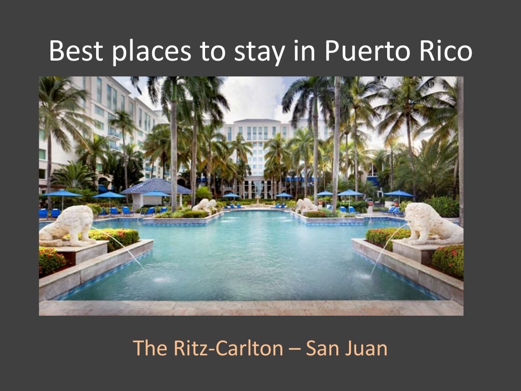 Best places to stay in Puerto Rico