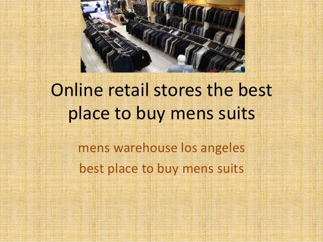 best stores to buy mens suits