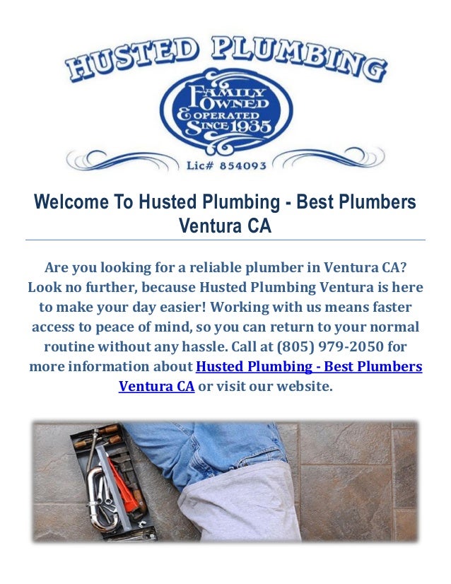 Best Plumbing Service in Ventura
