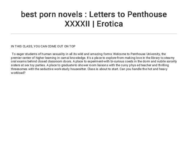 Xxxxii - best porn novels : Letters to Penthouse XXXXII | Erotica