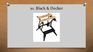 10. Black & Decker
 