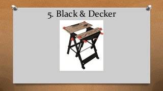5. Black & Decker
 