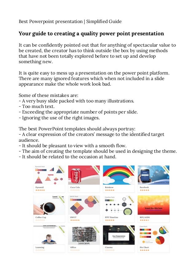 best powerpoint presentation simplified guide powerpoint template creator