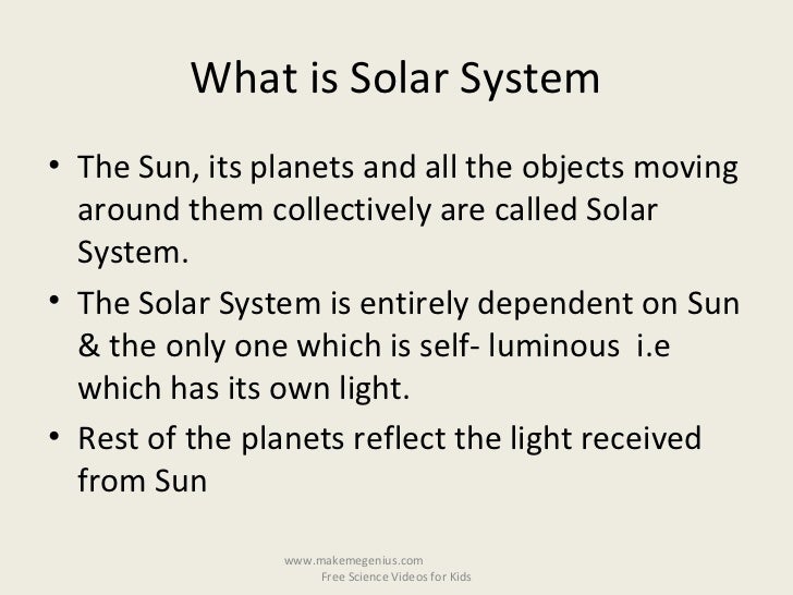 Best Ppt On Solar System