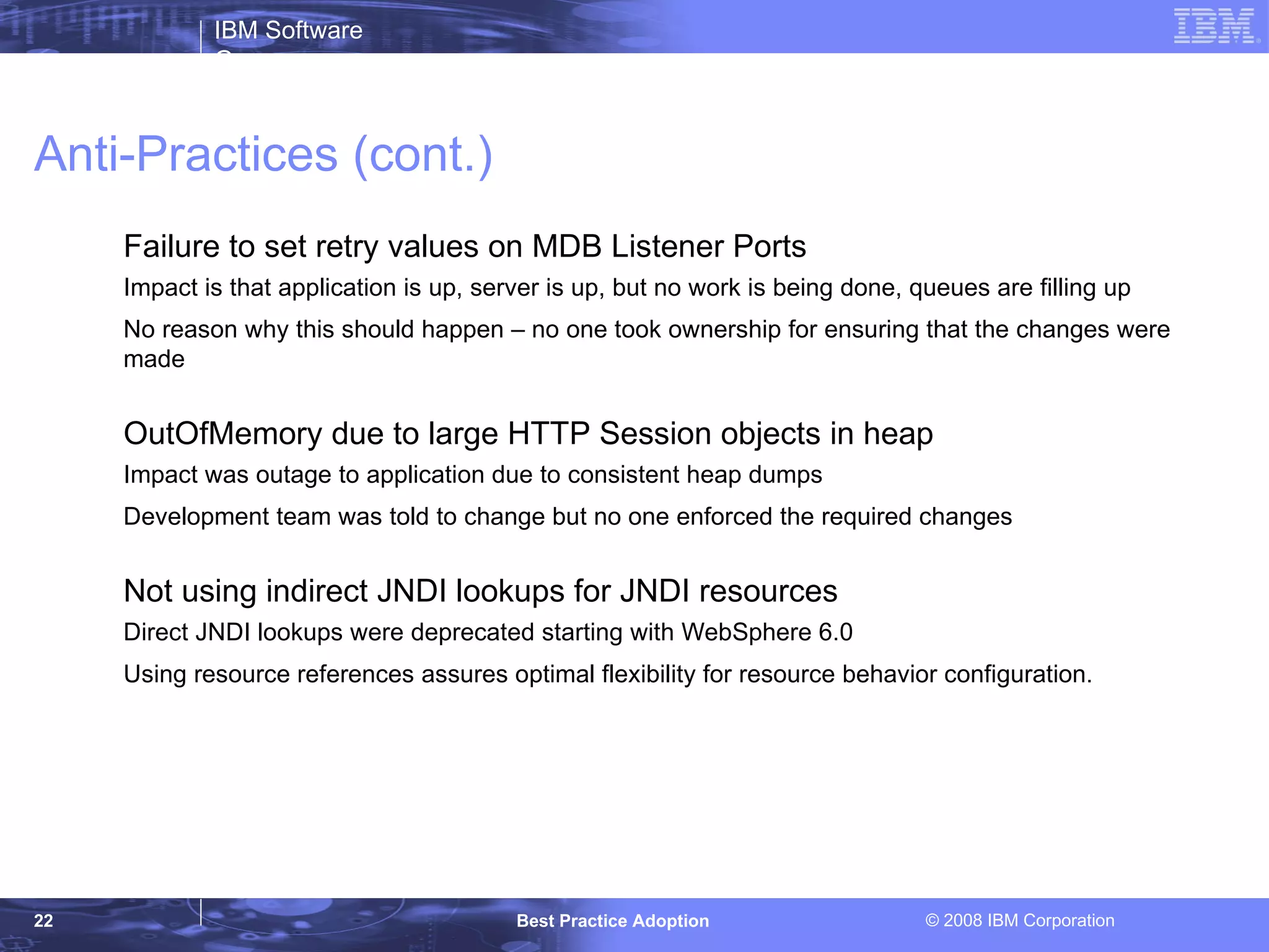 Best Practices Development 