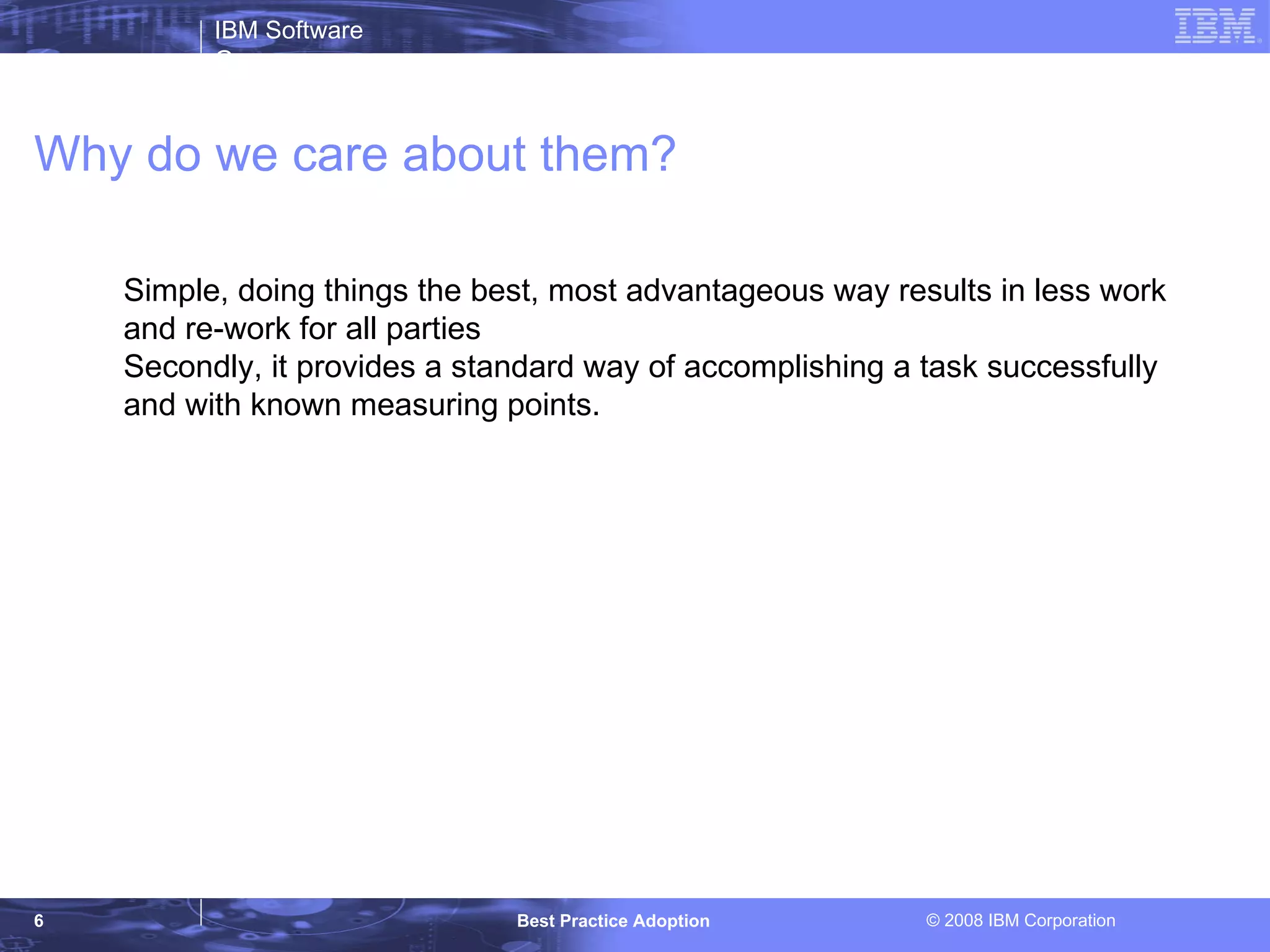 Procedural Anti-Practices 