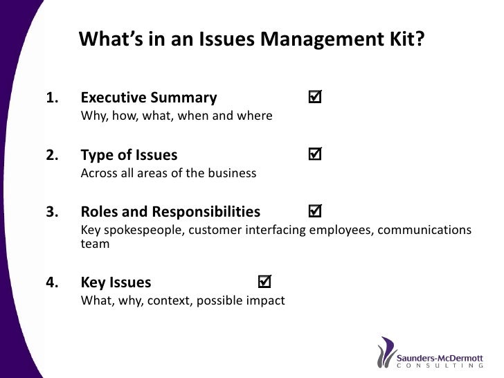 crisis management plan example