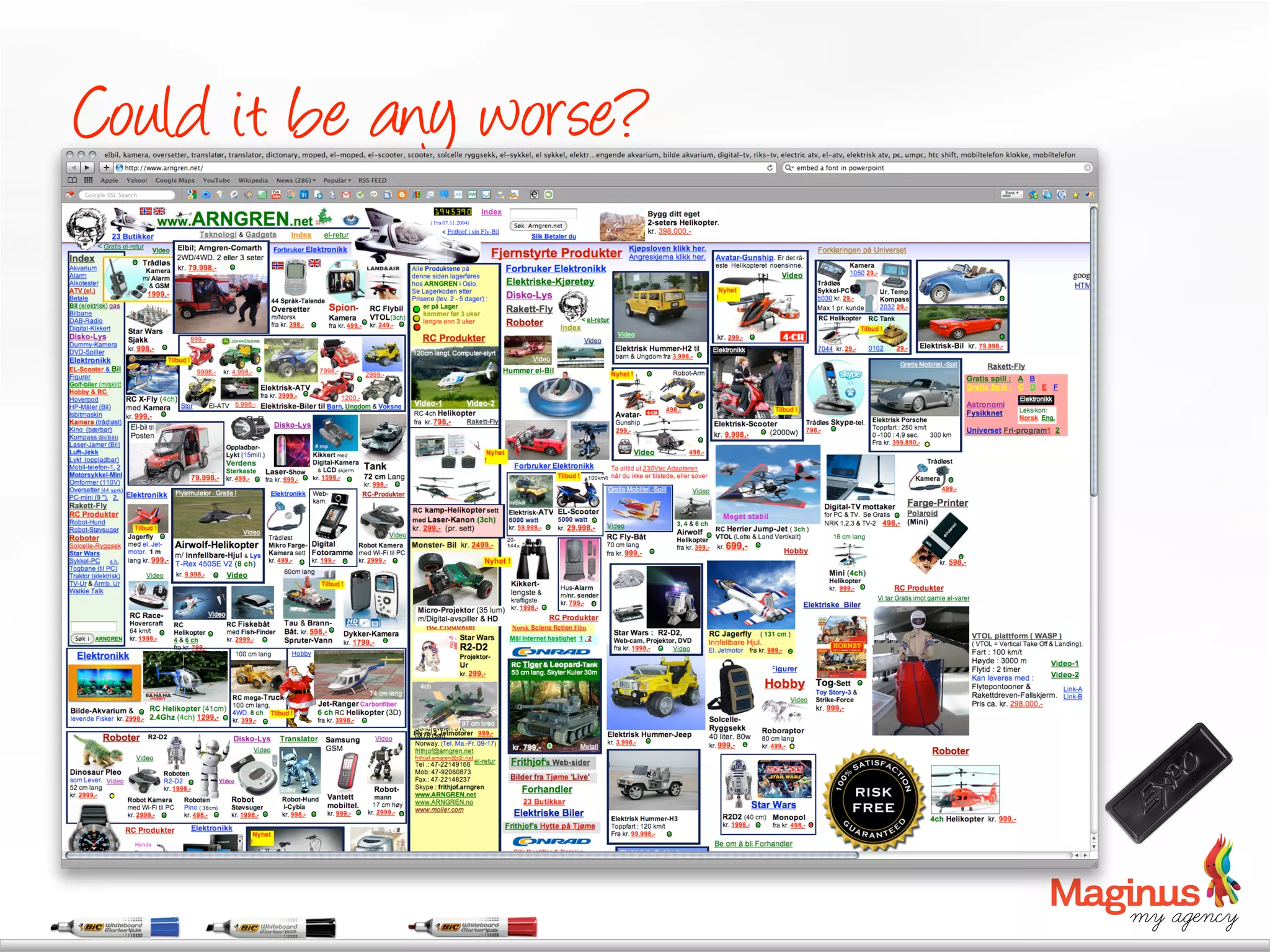 Could it be any worse?
 