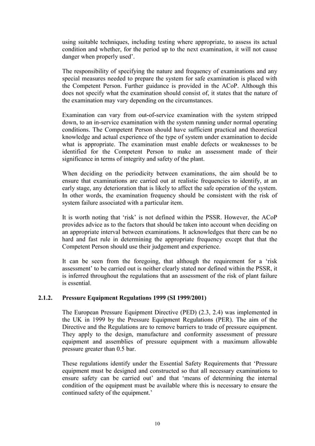 Best practice for risk based inspection | PDF | Business | Business and ...