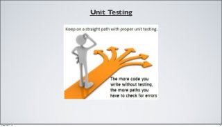 Unit Testing
19Friday, May 17, 13
 