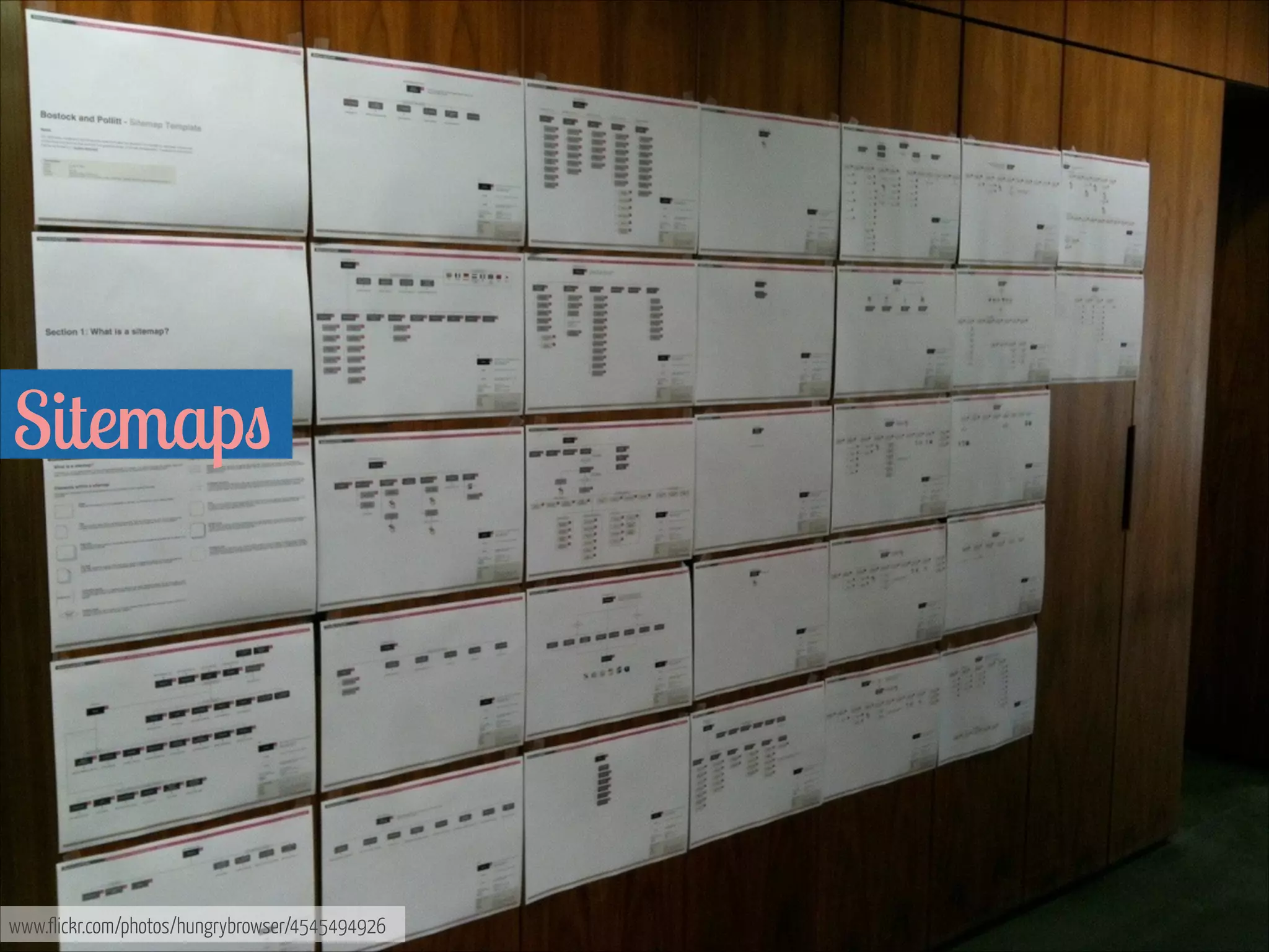 Sitemaps  

www.flickr.com/photos/hungrybrowser/4545494926

 